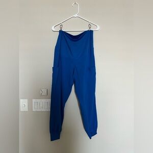 Med Couture Maternity  Blue Joggers S PETITE